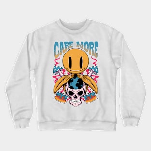 Care More. Save The Earth Crewneck Sweatshirt